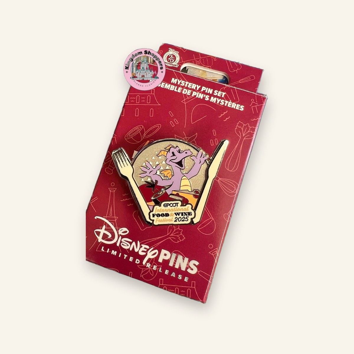 EPCOT Food & Wine 2025 Mystery Pin Set