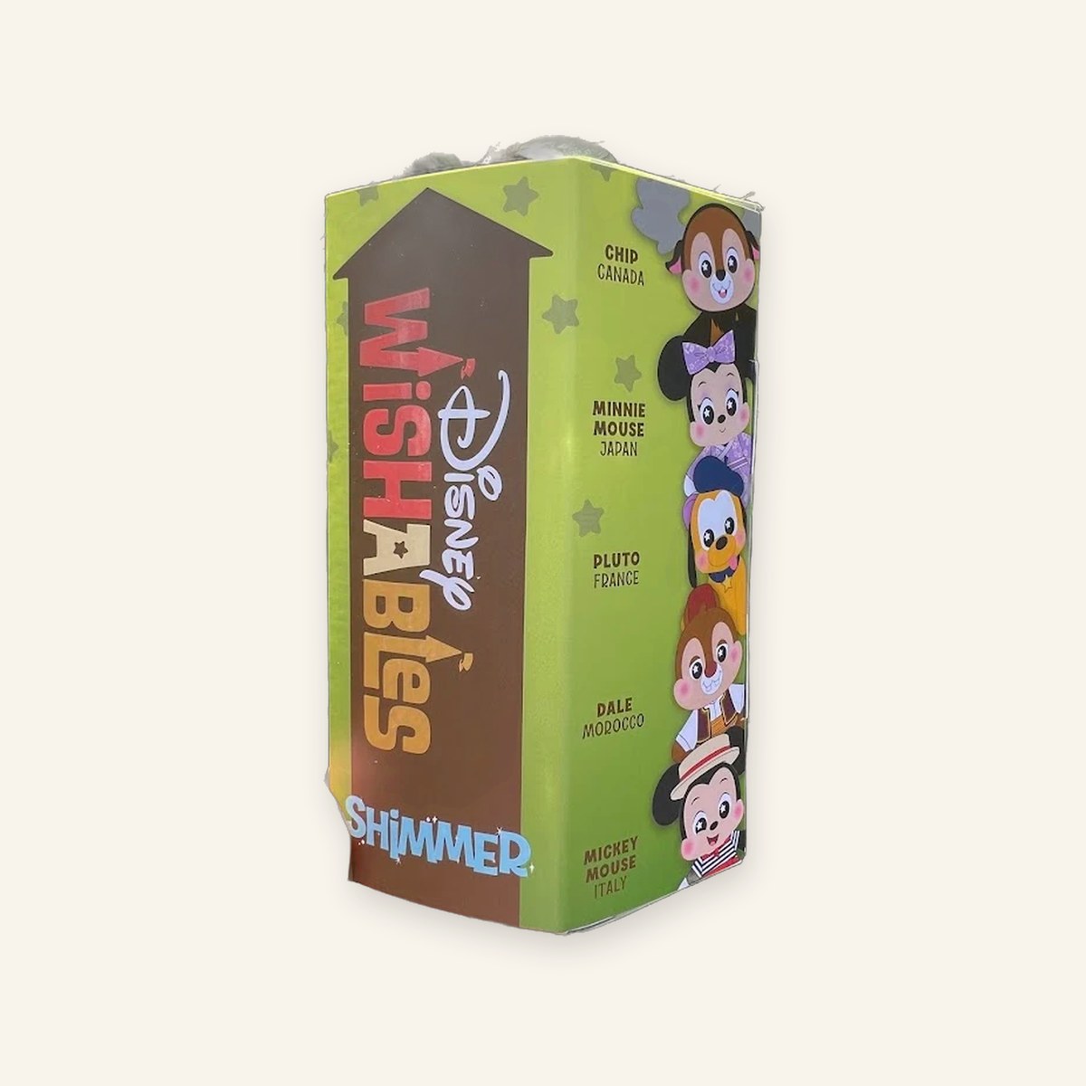 Epcot World Showcase Series 1 Disney Wishables Shimmer Mystery Plush