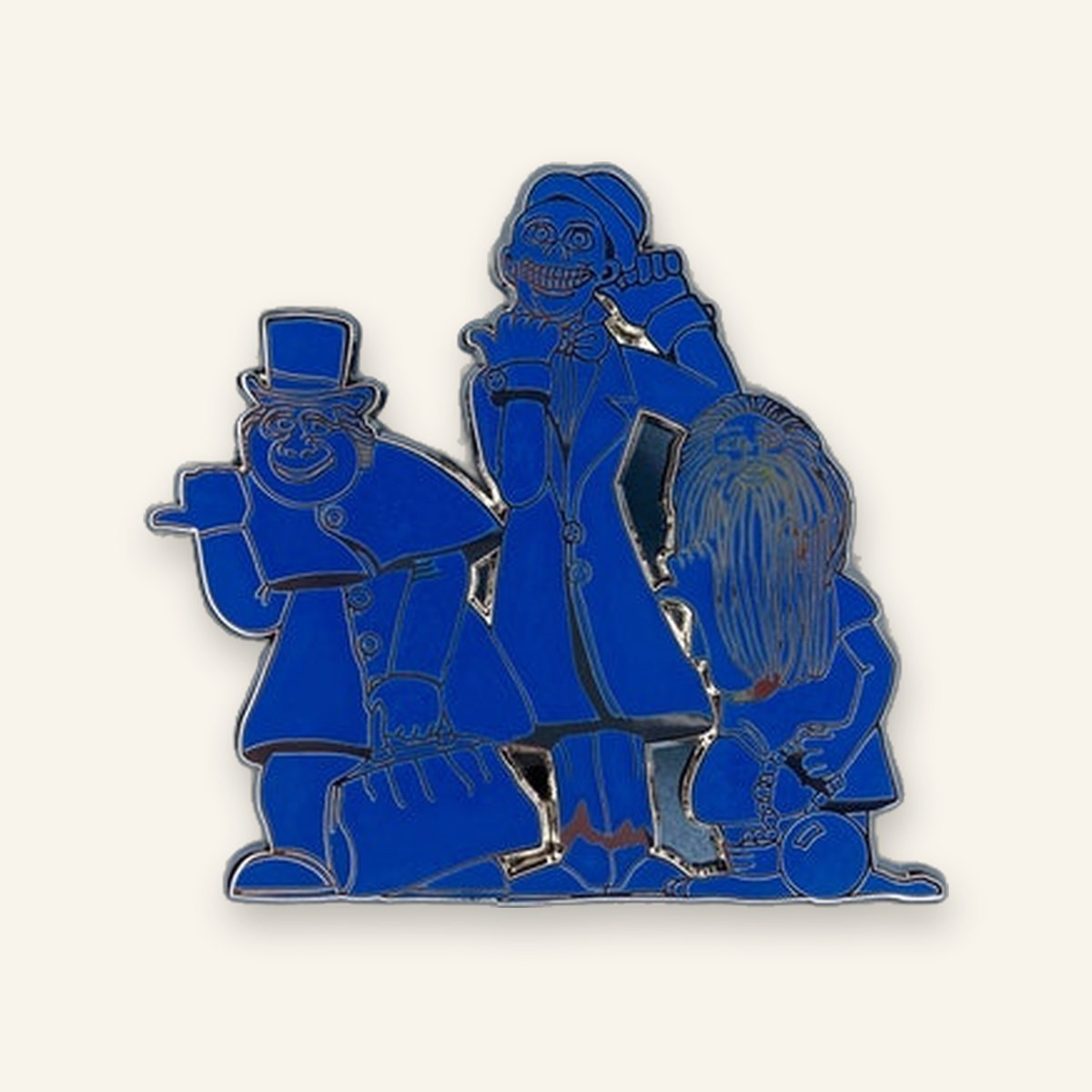 Haunted Mansion Hitchhiking Ghosts Doombuggy Glow Pin