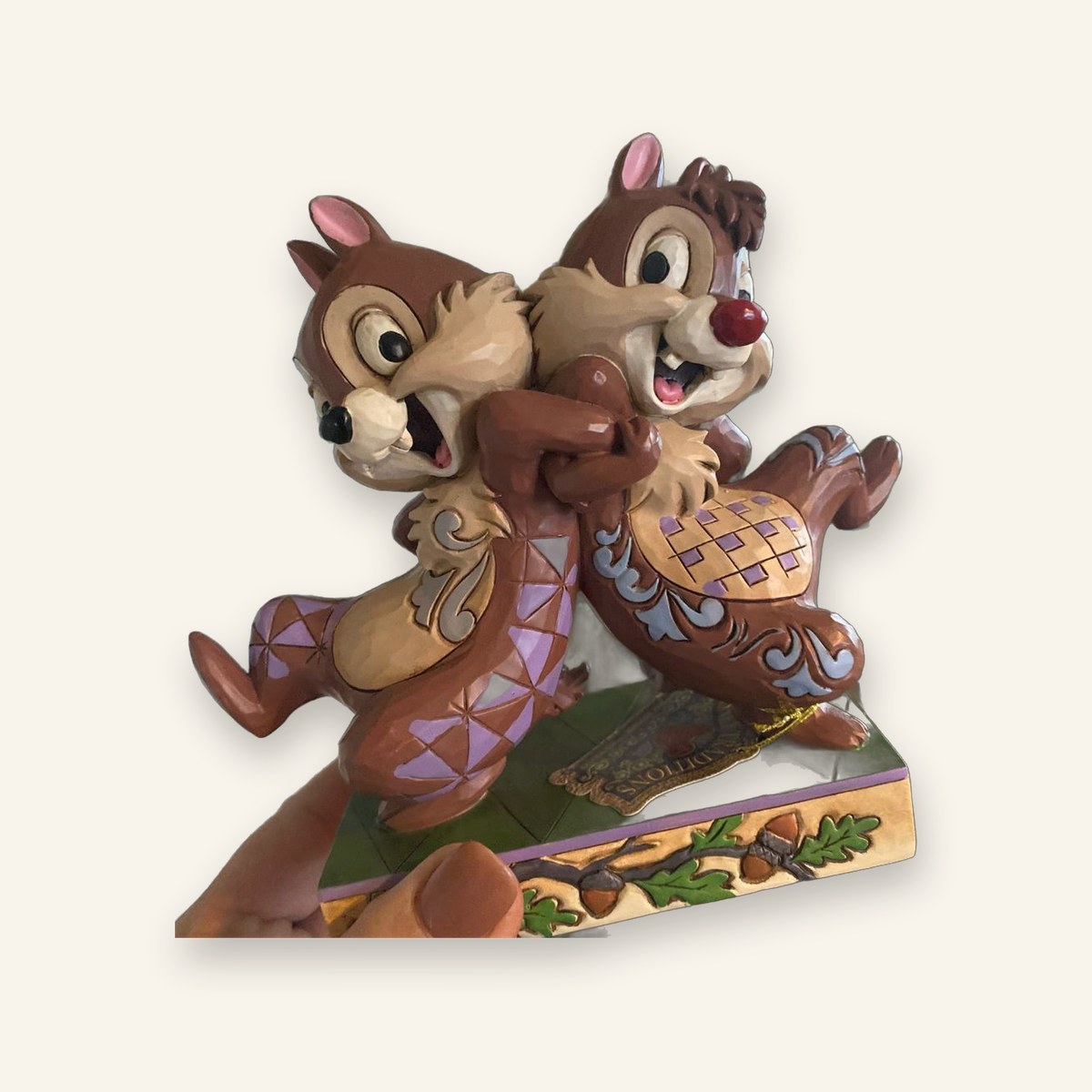 Jim Shore Disney Traditions "A Tree for Two" Chip 'n' Dale Figurine