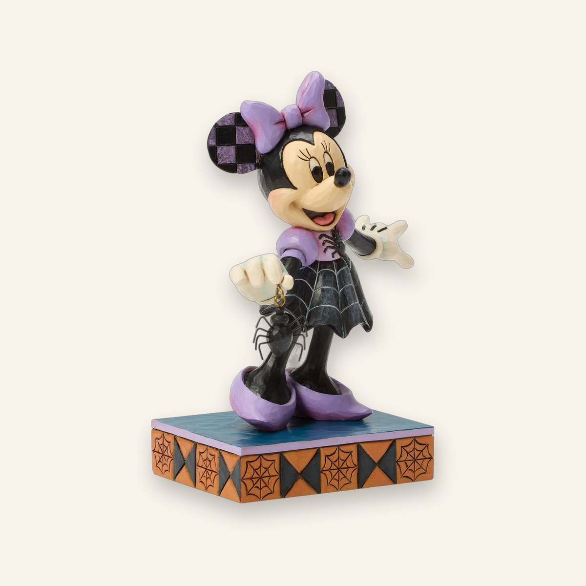 Jim Shore Disney Traditions Minnie Mouse Spider Dress Figurine