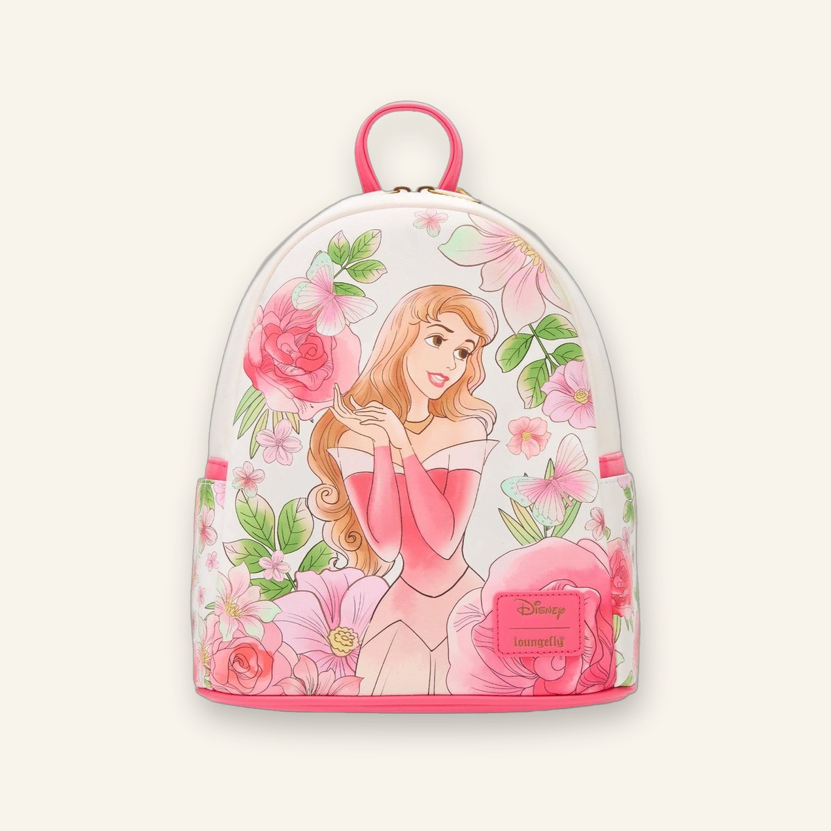 Loungefly Sleeping Beauty Butterfly Garden Mini Backpack