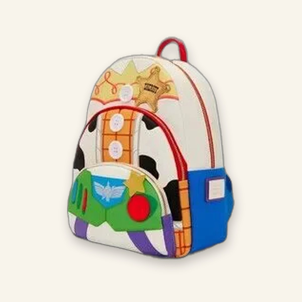 Loungefly Toy Story 5 Triple Pocket Backpack