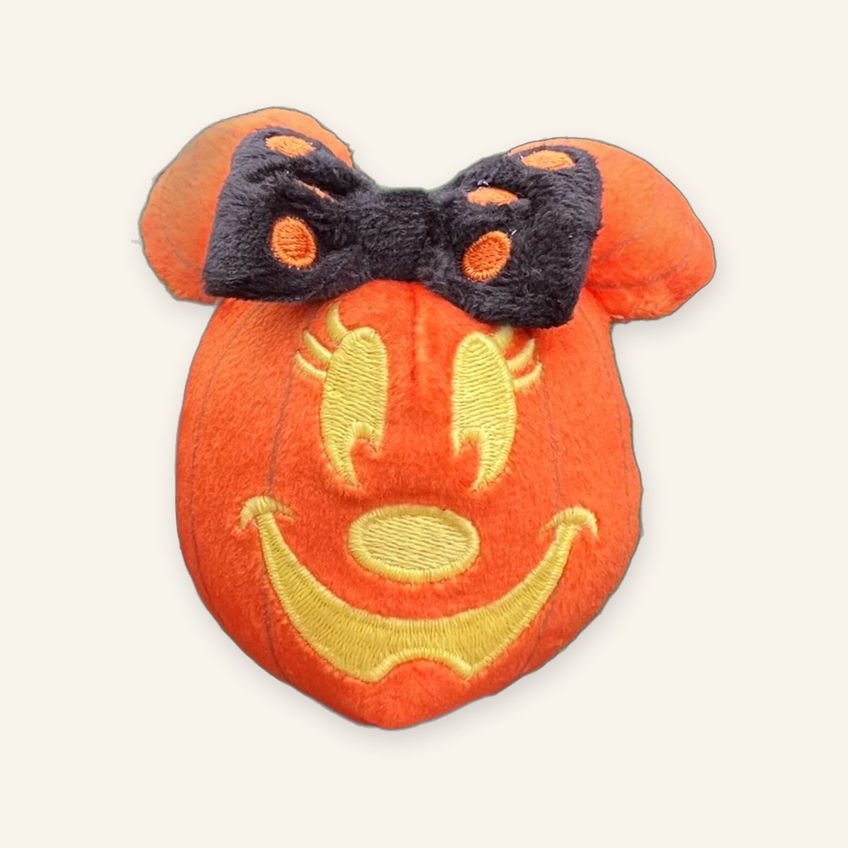 Minnie Pumpkin Halloween Headband Plush