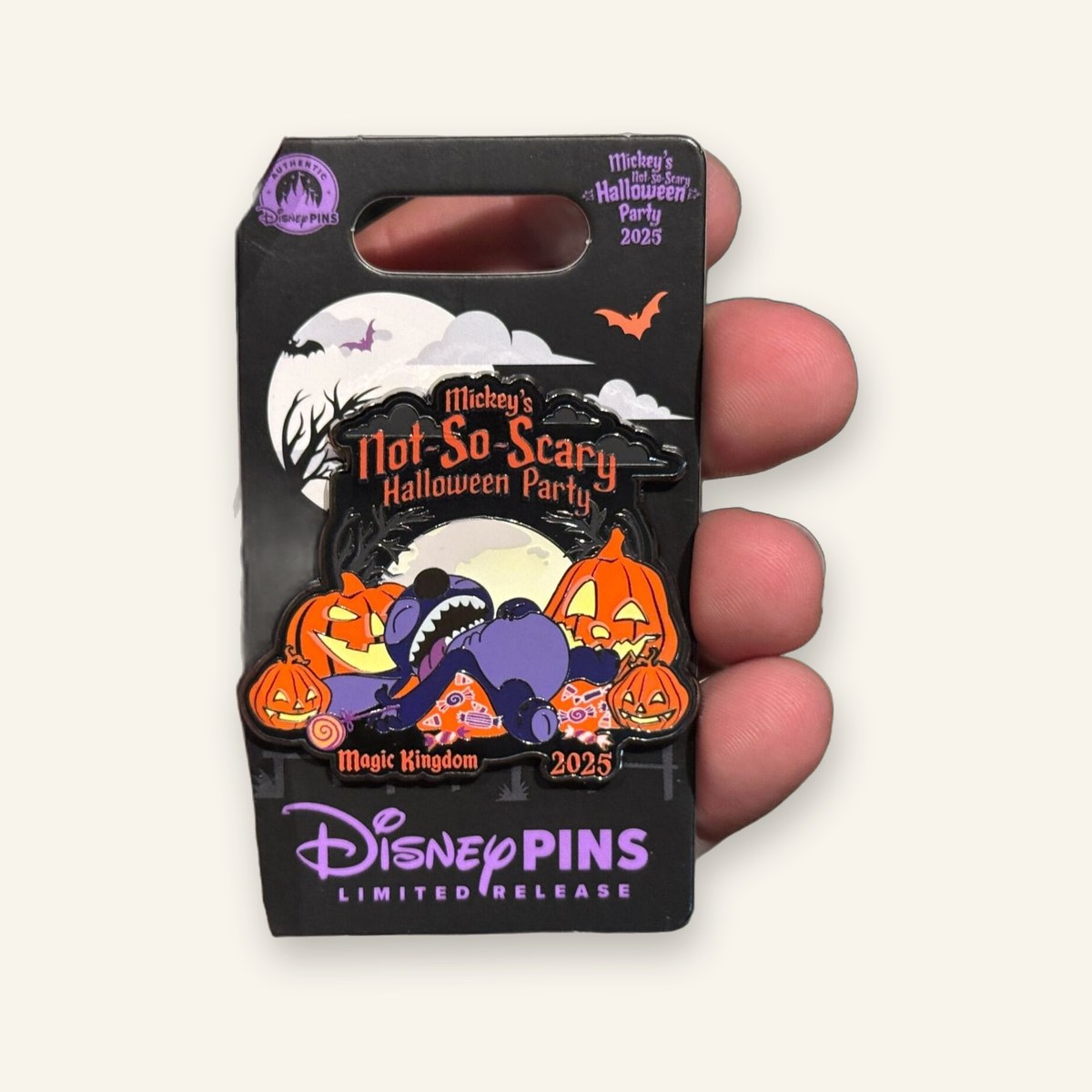 MNSSHP 2025 Stitch Limited Release Pin
