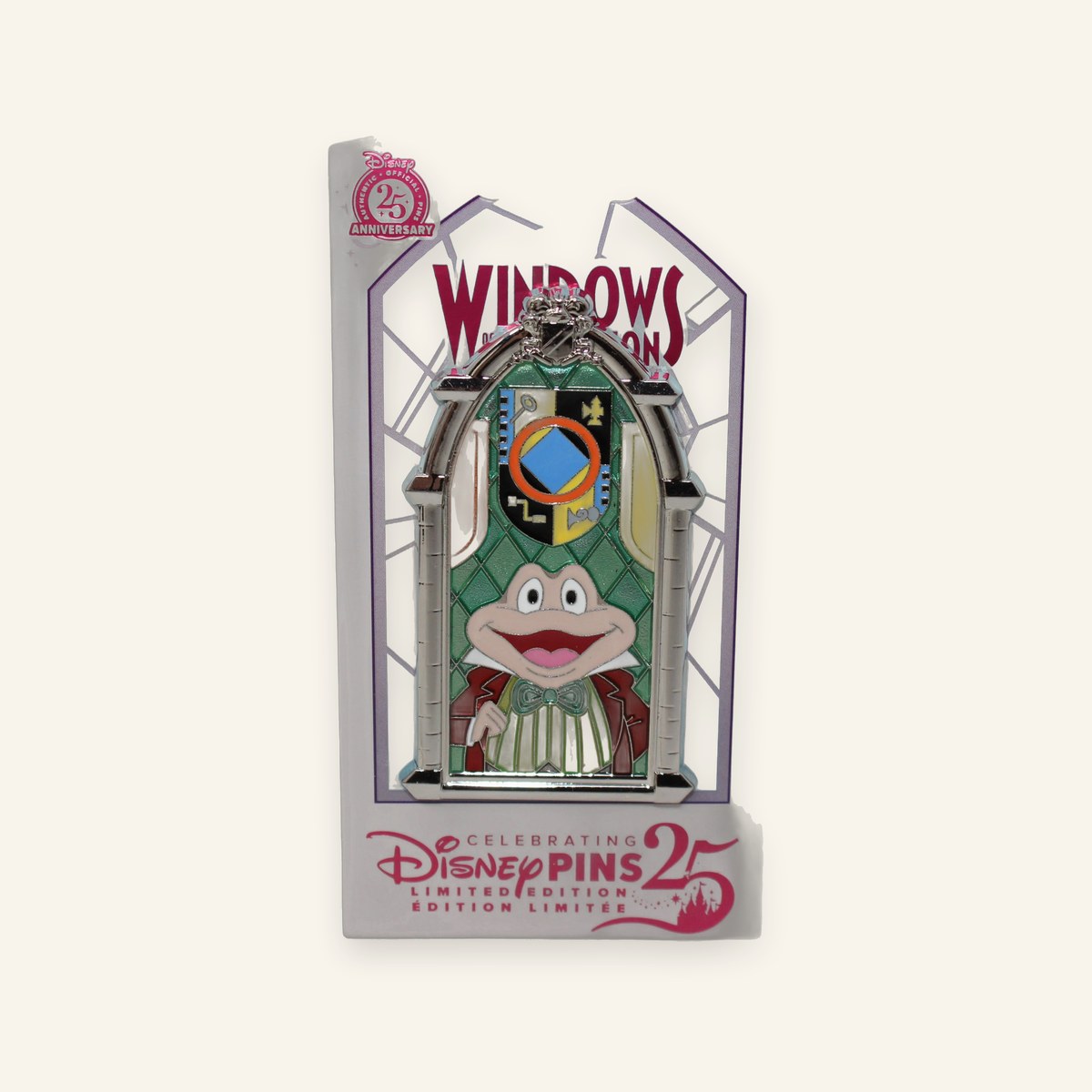 Mr. Toad's Wild Ride Windows of Attraction Disney Pin