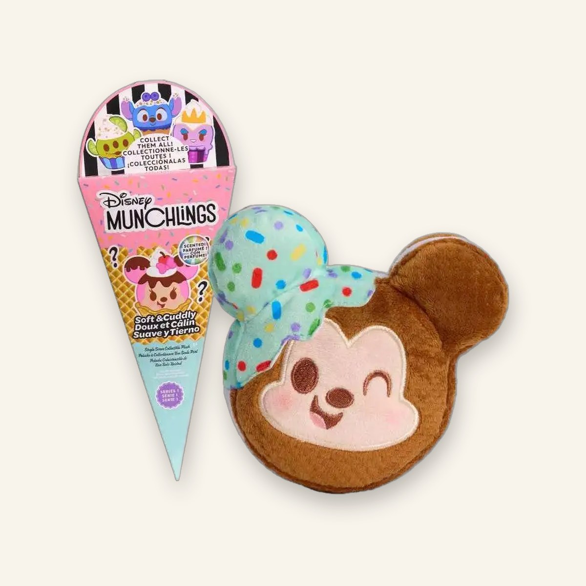 Munchlings Single Serve Scented Collectible Plush — Series 1 Mystery Pack