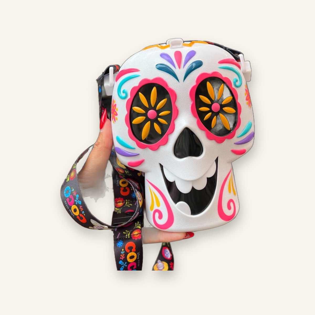 Pixar Fest Coco Guitar-adjacent: Coco Skull Sipper