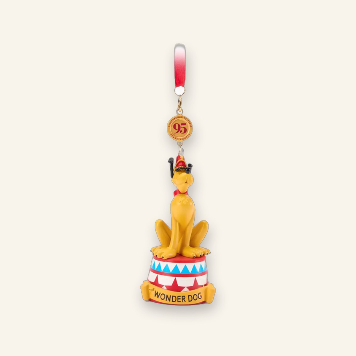 Pluto 95th Anniversary "Wonder Dog" Circus Ornament