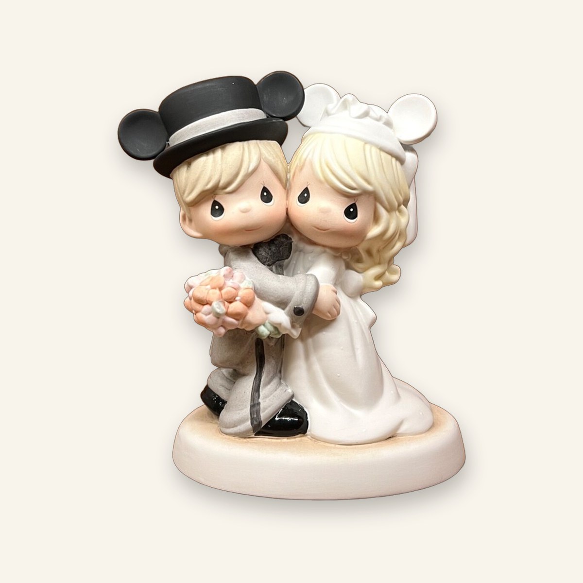 Precious Moments Disney Mickey & Minnie Wedding Figurine