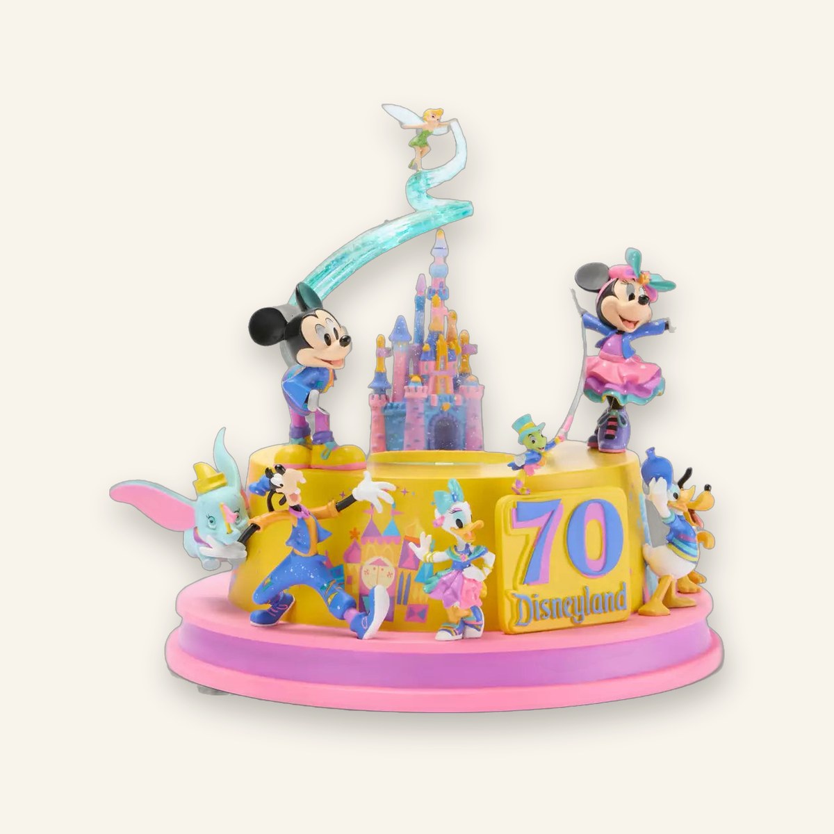 Sensational Six Musical Snow Globe (Disneyland 70th)