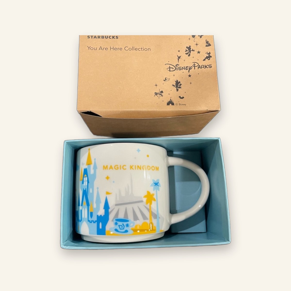 Starbucks Disney Parks "You Are Here" Mug — Magic Kingdom