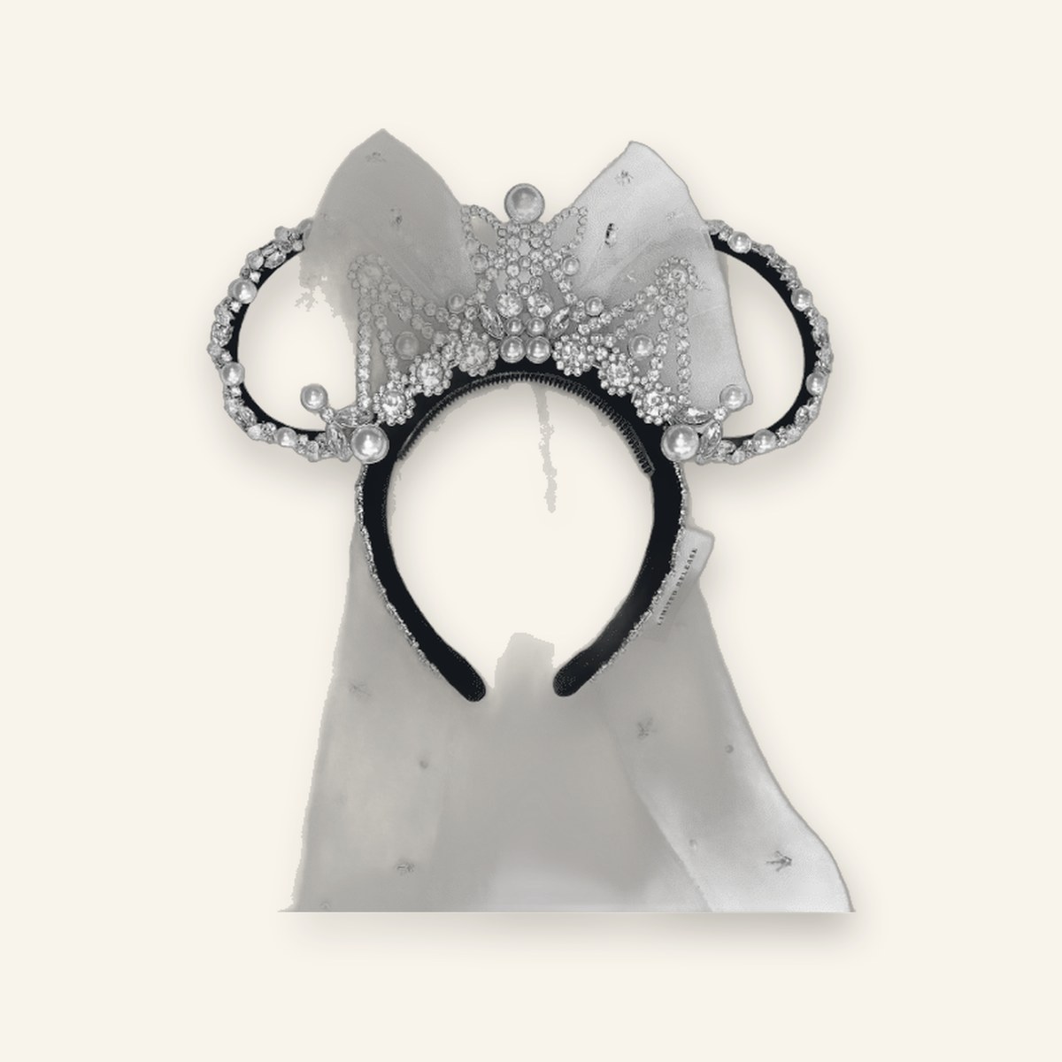 Vera Wang Wedding Collection Mickey/Minnie Ear Hat & Headband