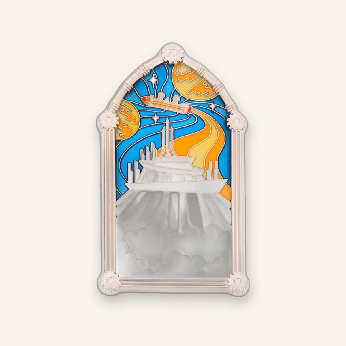 Windows of Attraction Space Mountain Pin