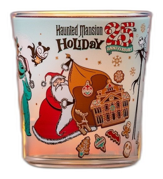 Official product photograph of the Haunted Mansion Holiday 25th anniversary souvenir cup