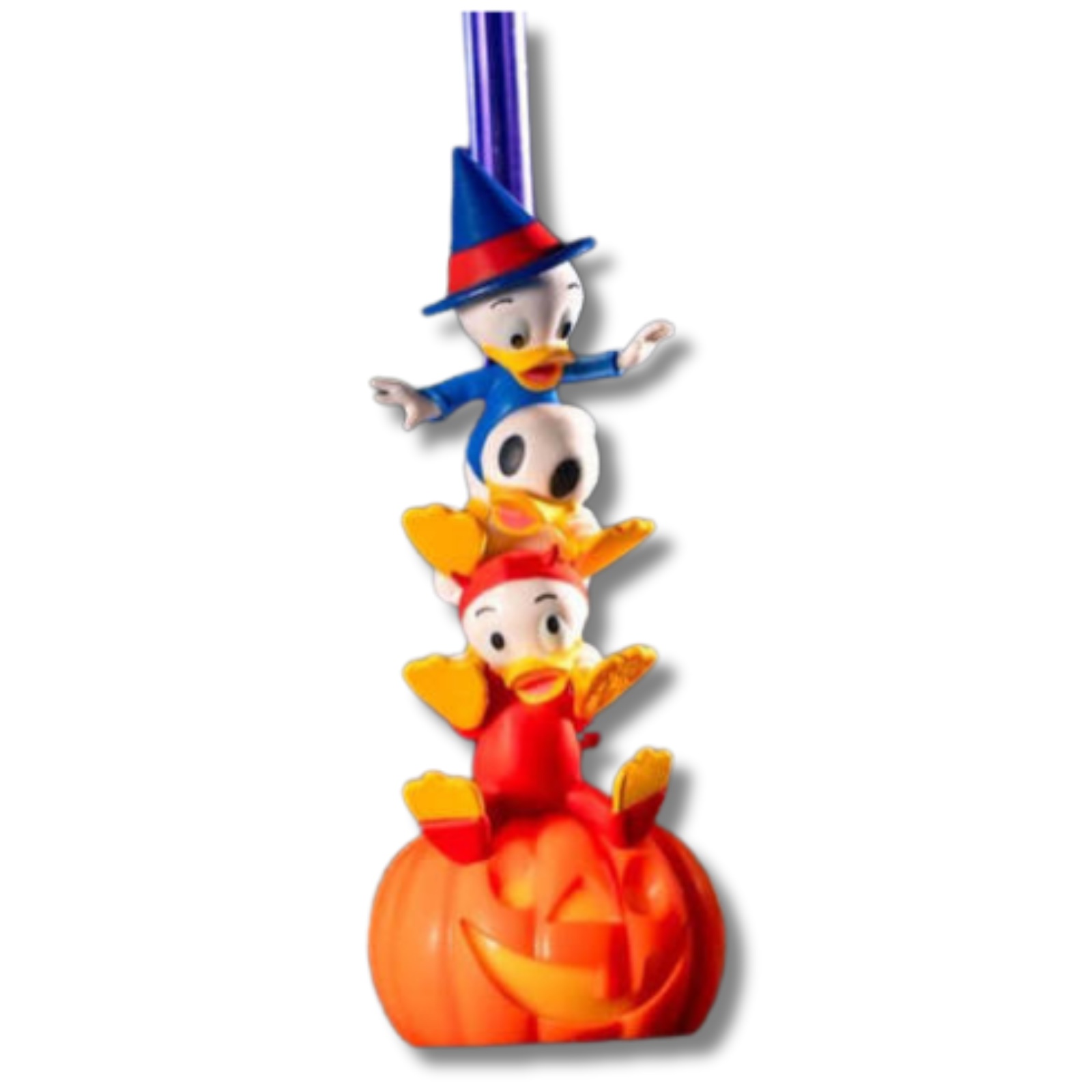 Official product photograph of the 2026 Huey, Dewey and Louie Halloween bottle topper