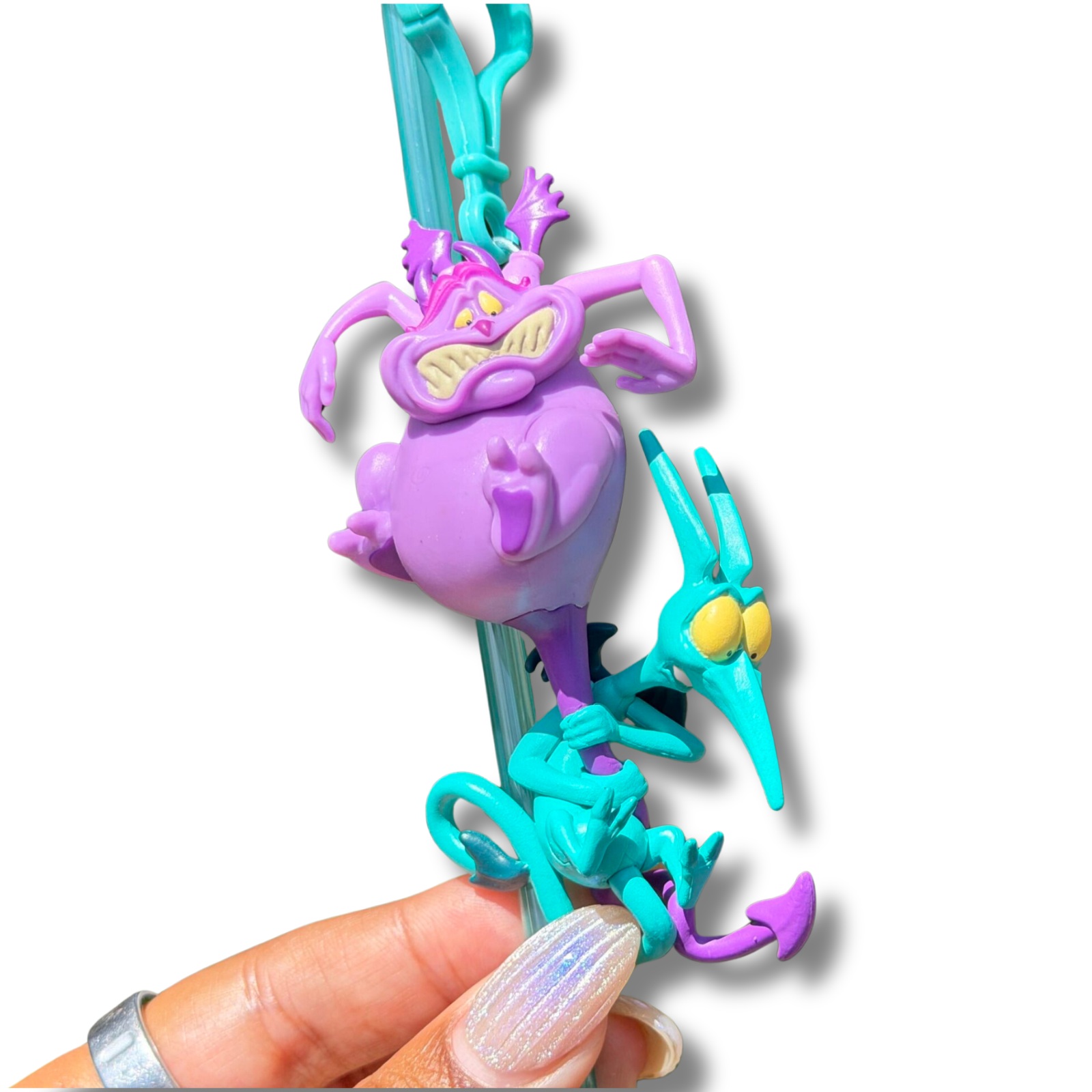 Official product photograph of the 2026 Pain and Panic straw clip