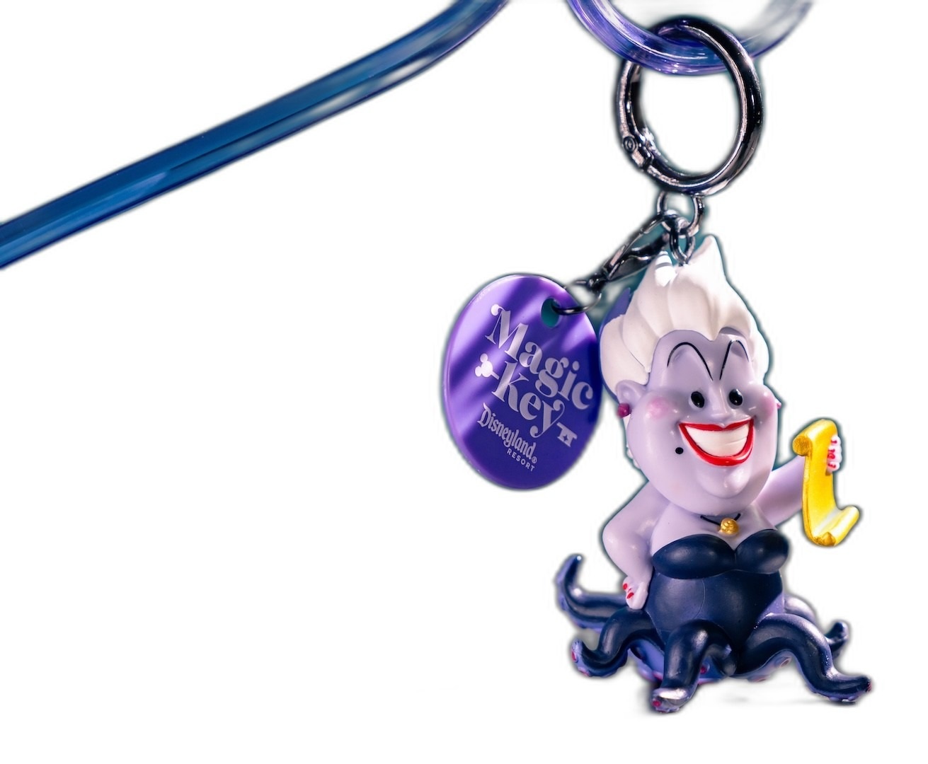 Official product photograph of the 2026 Magic Key Ursula straw clip