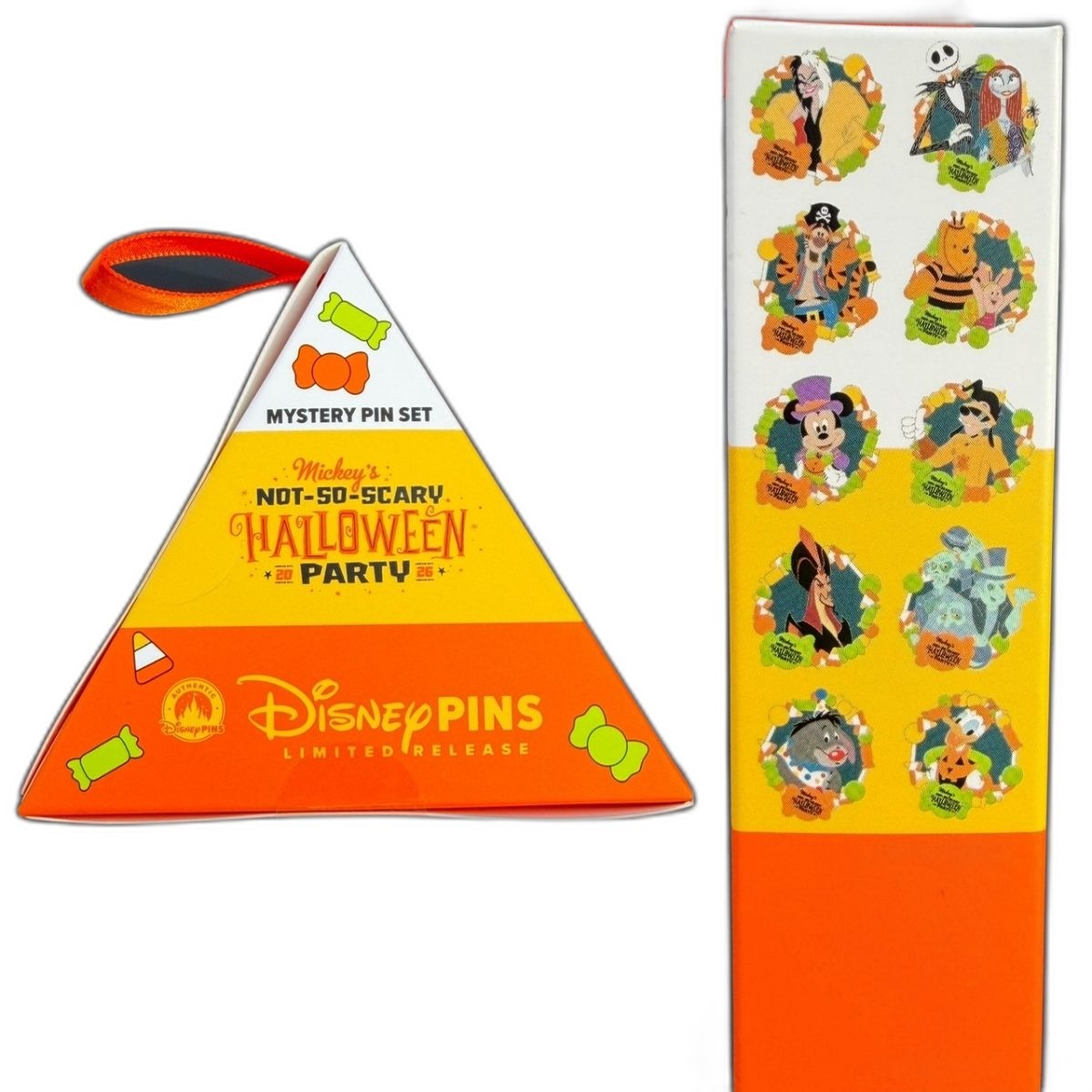Mickey's Not-So-Scary Halloween Party 2026 mystery pin box and design guide