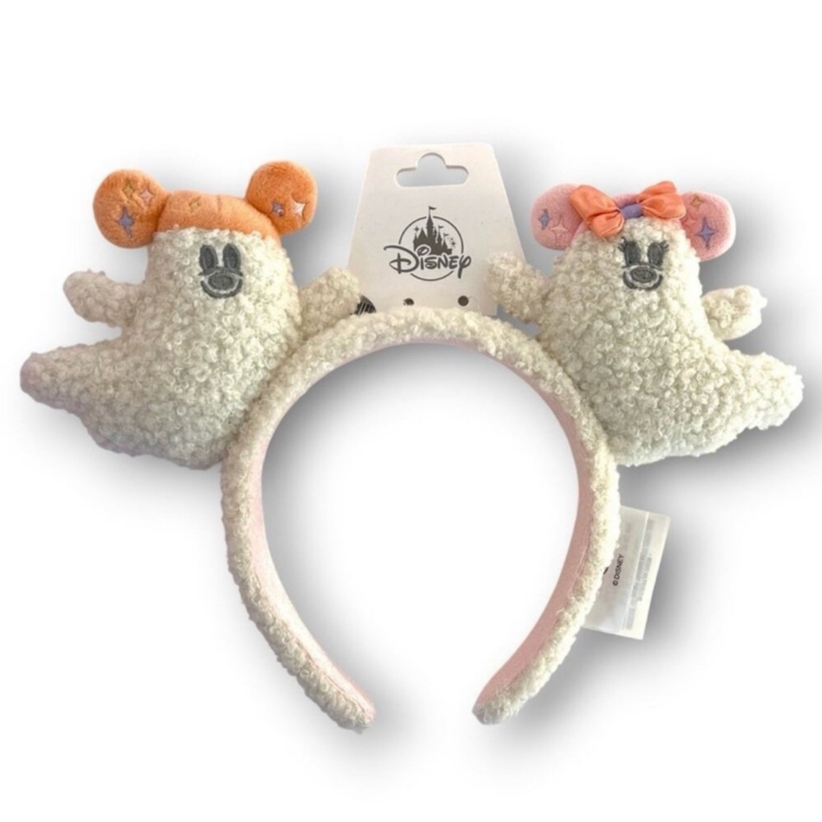 Mickey and Minnie ghost ear headband