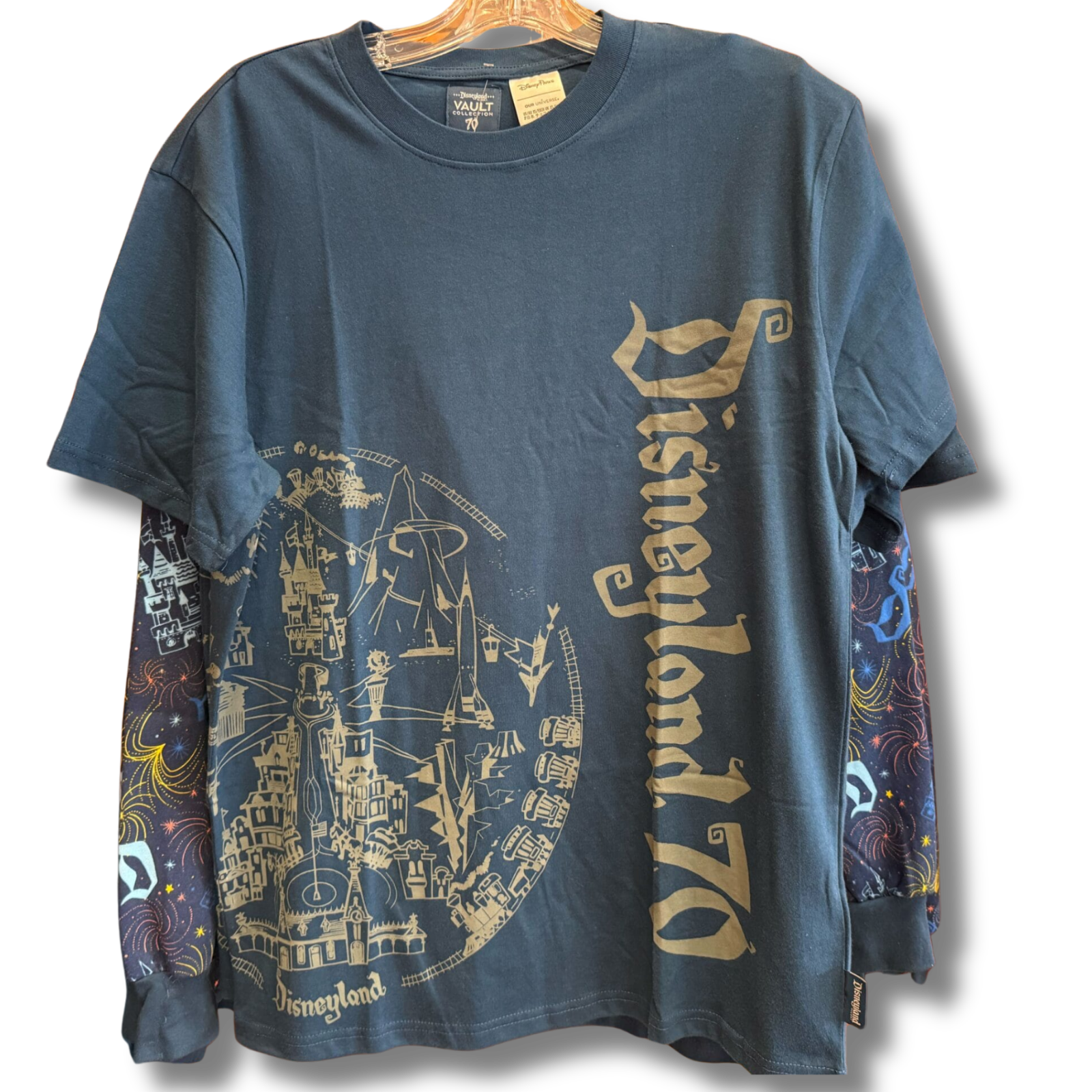 Disneyland 70th Anniversary Vault Collection Long-Sleeve Shirt