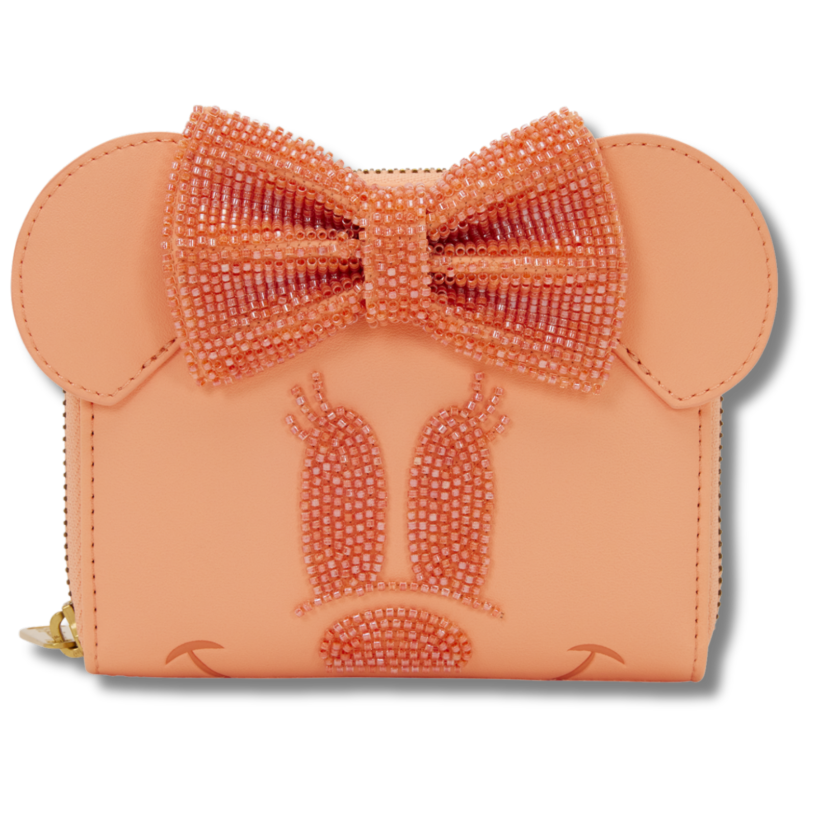 Minnie Mouse Exclusive Coral Zip Around Wallet