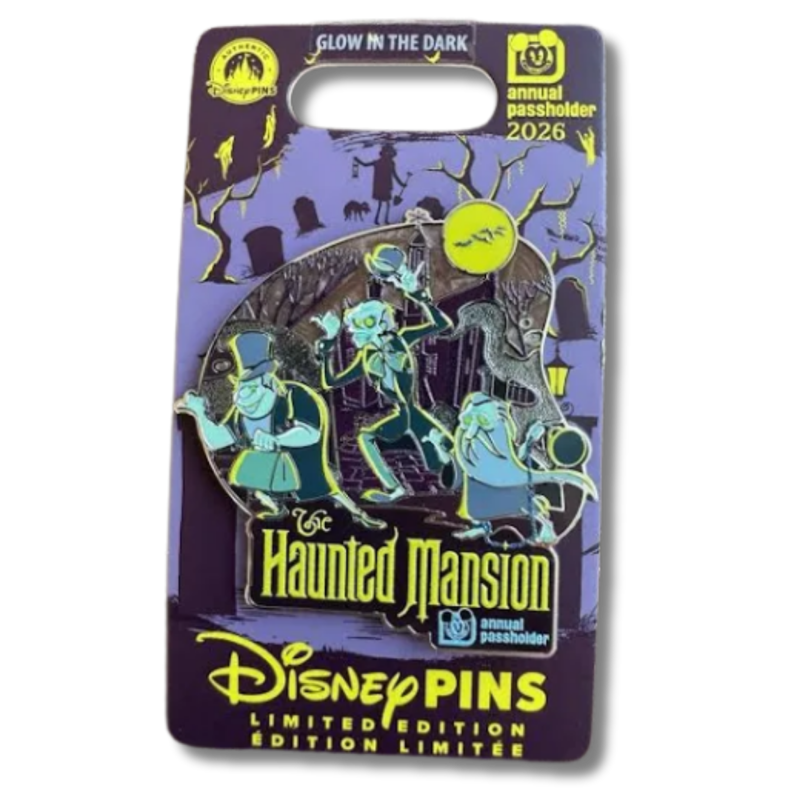 MNSSHP 2026 Annual Passholder Exclusive Haunted Mansion Pin