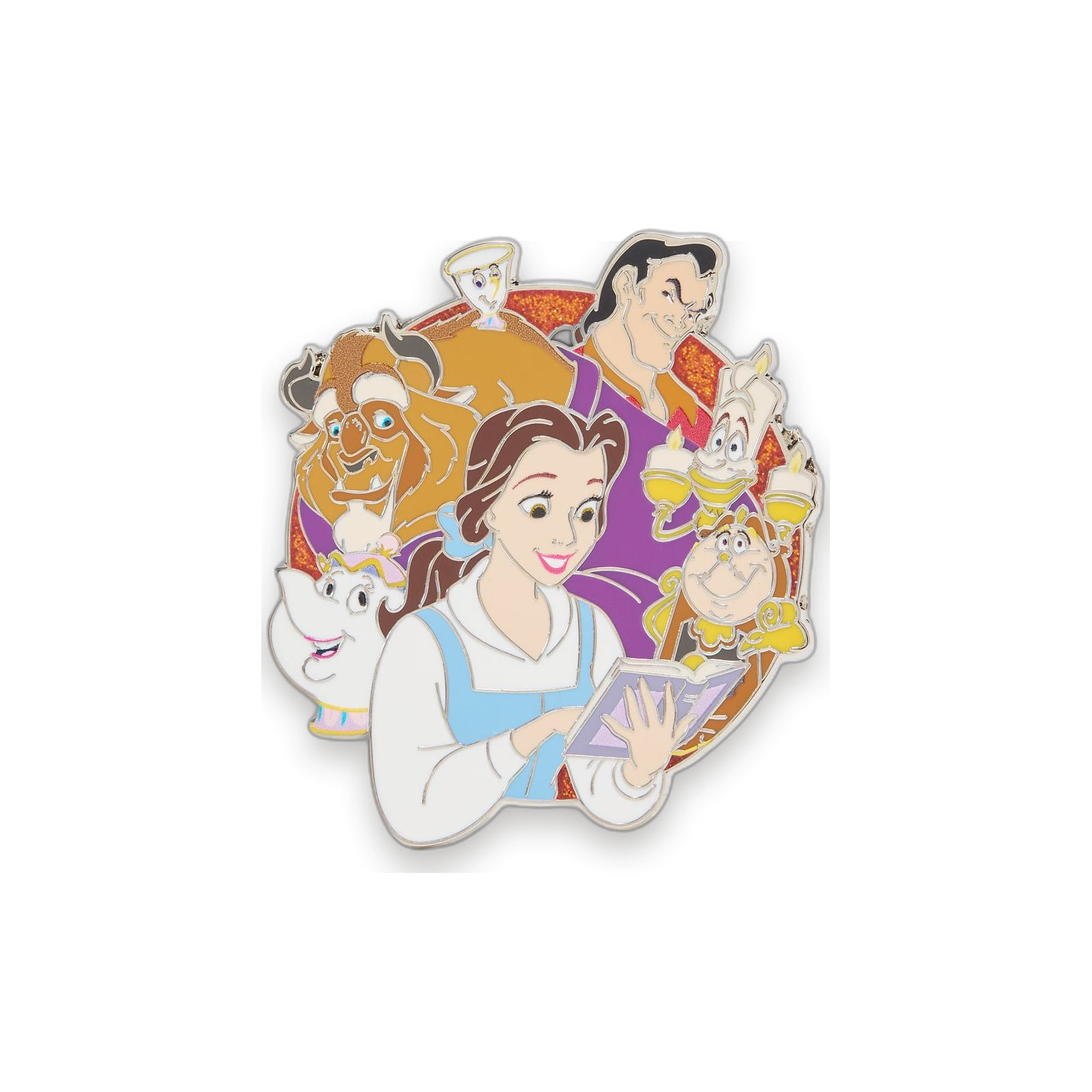 Beauty and the Beast Cast Pin